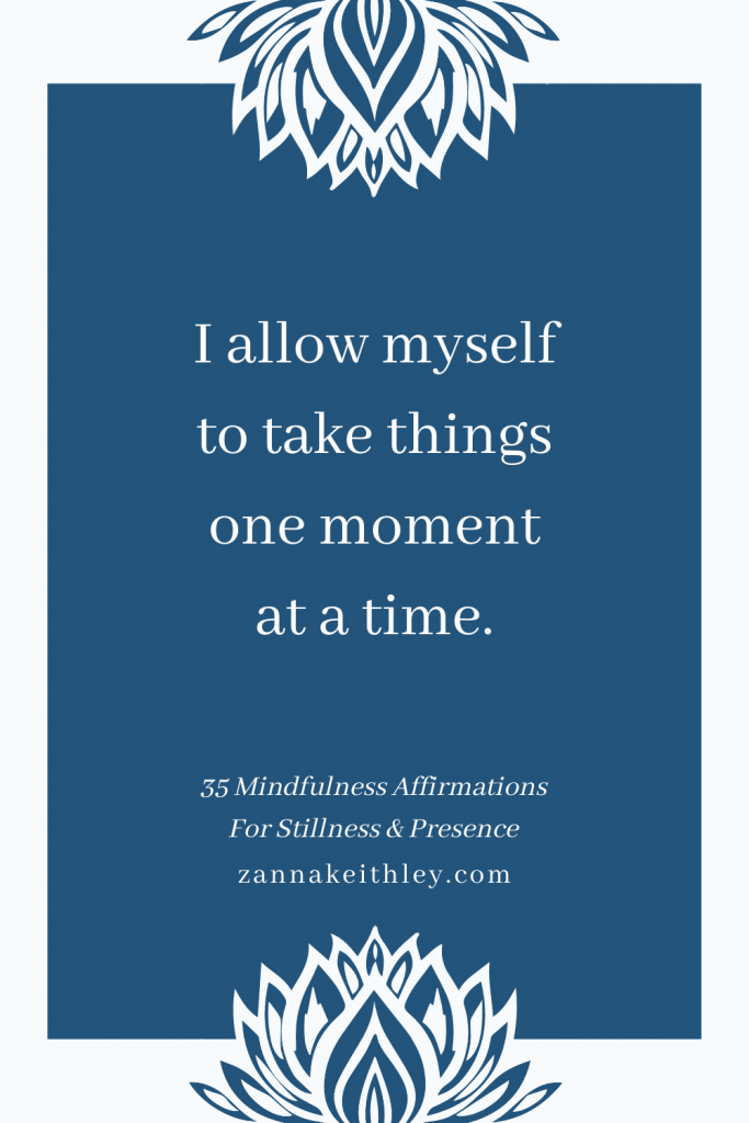 mindfulness affirmations