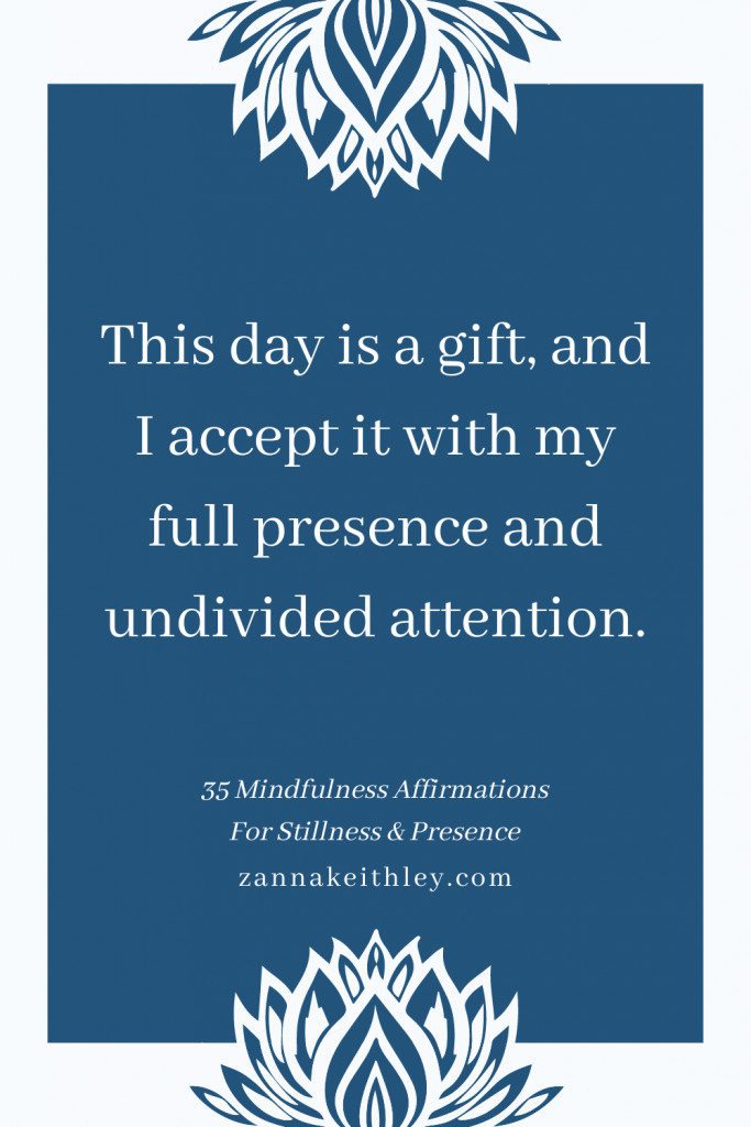 mindfulness affirmations