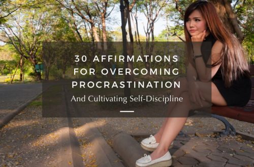 affirmations for procrastination
