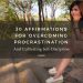 affirmations for procrastination