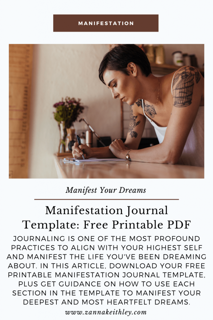 How To Use Manifestation Journal (5 Powerful Templates)