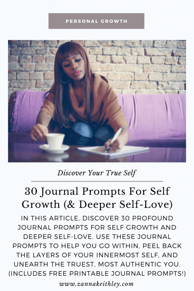 30 Journal Prompts For Self-Growth (& Deeper Self-Love)