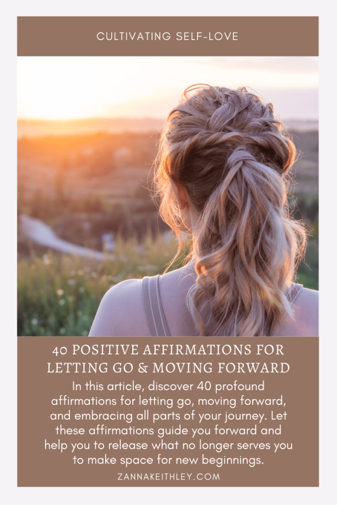 affirmations for letting go