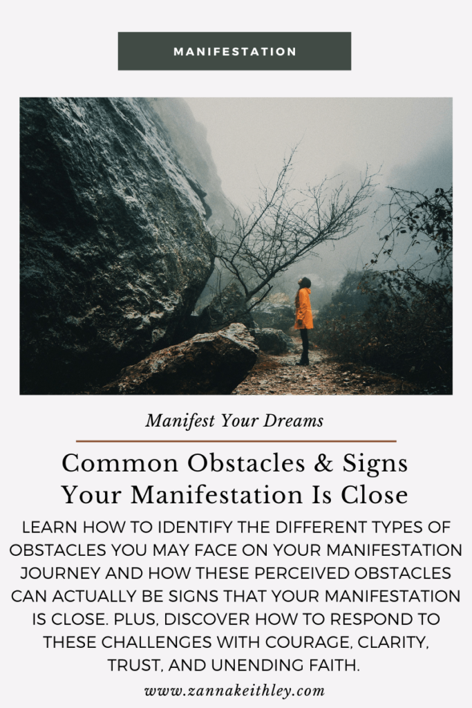 signs your manifestation is close
