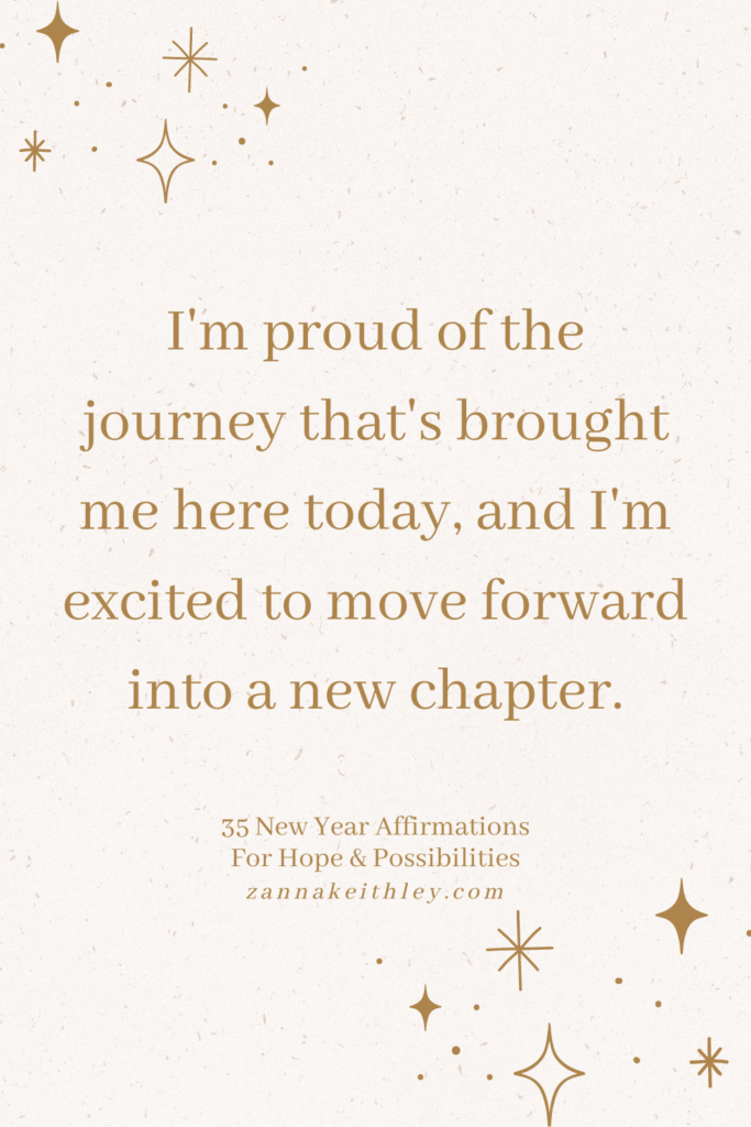 new year affirmations