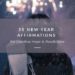 new year affirmations