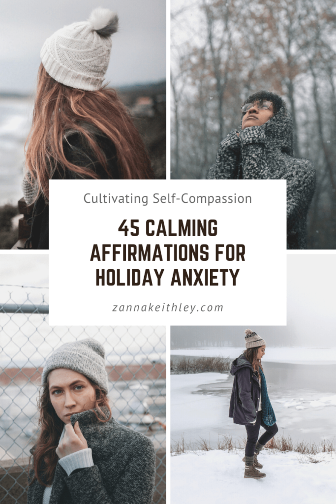 affirmations for holiday anxiety