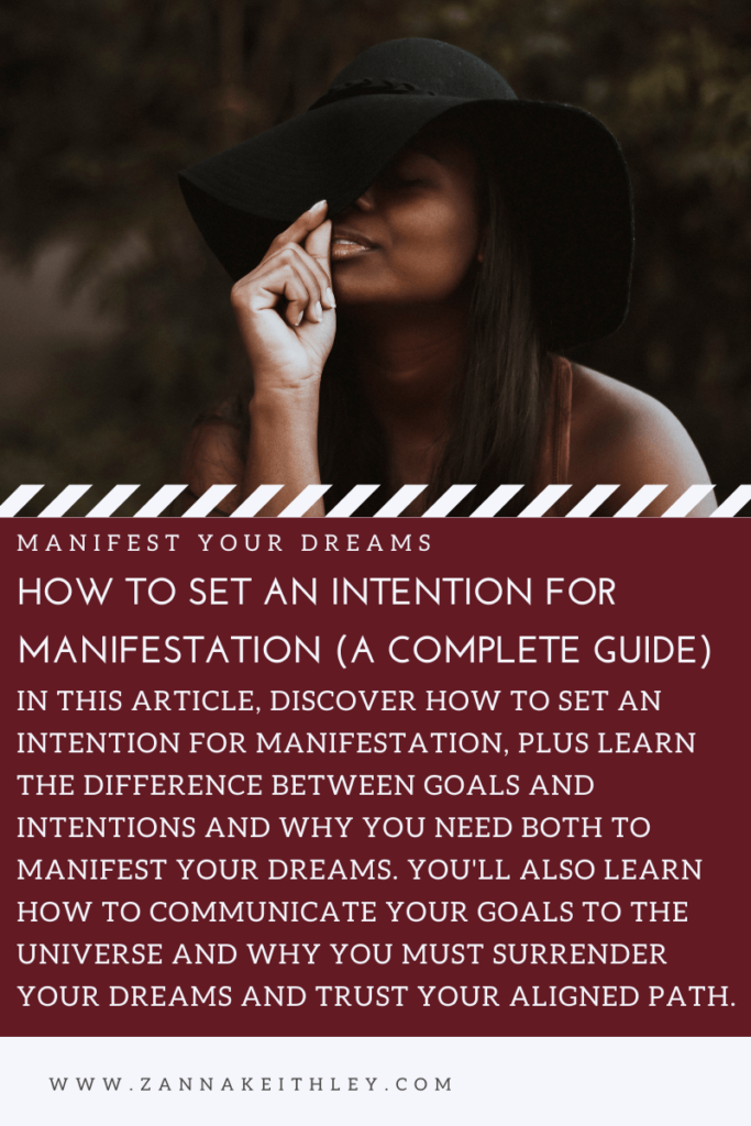 How do you set a manifestation?