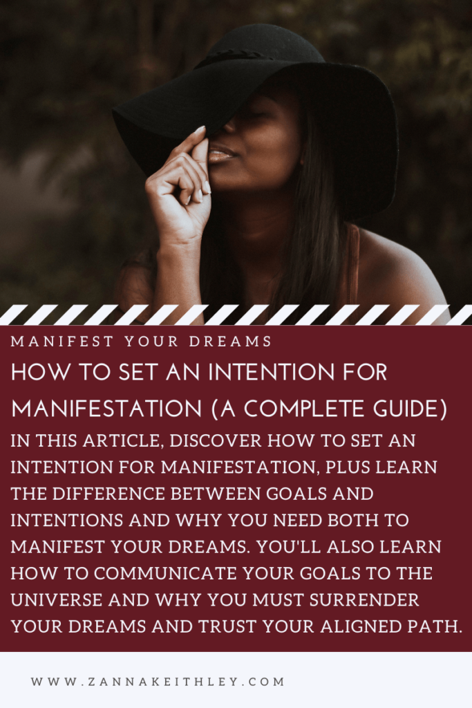 How To Set An Intention For Manifestation