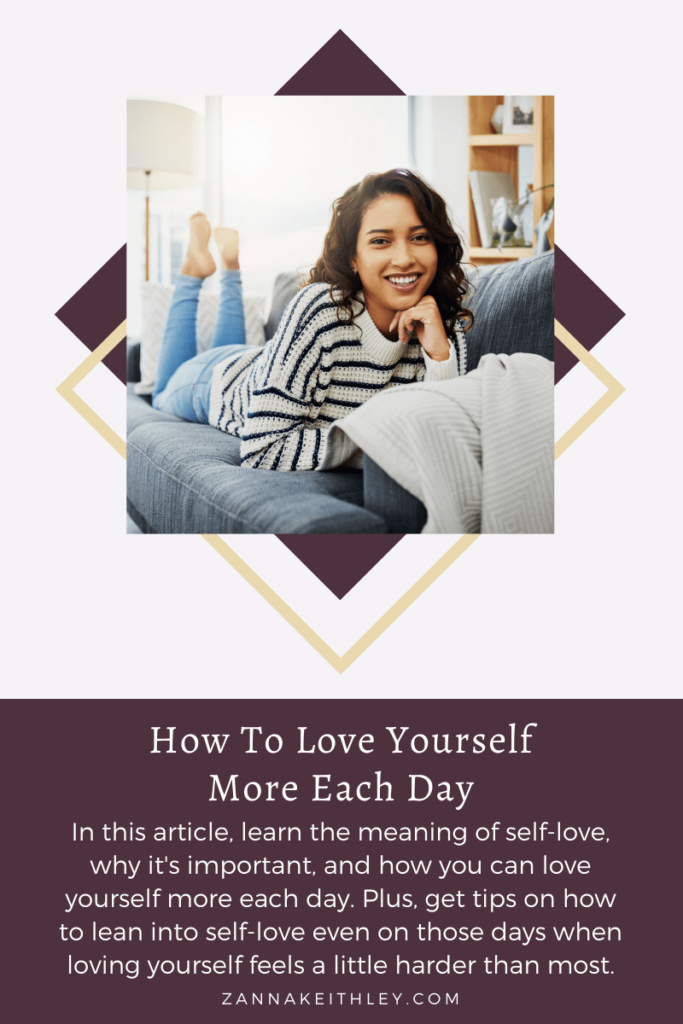 How To Love Yourself More Each Day