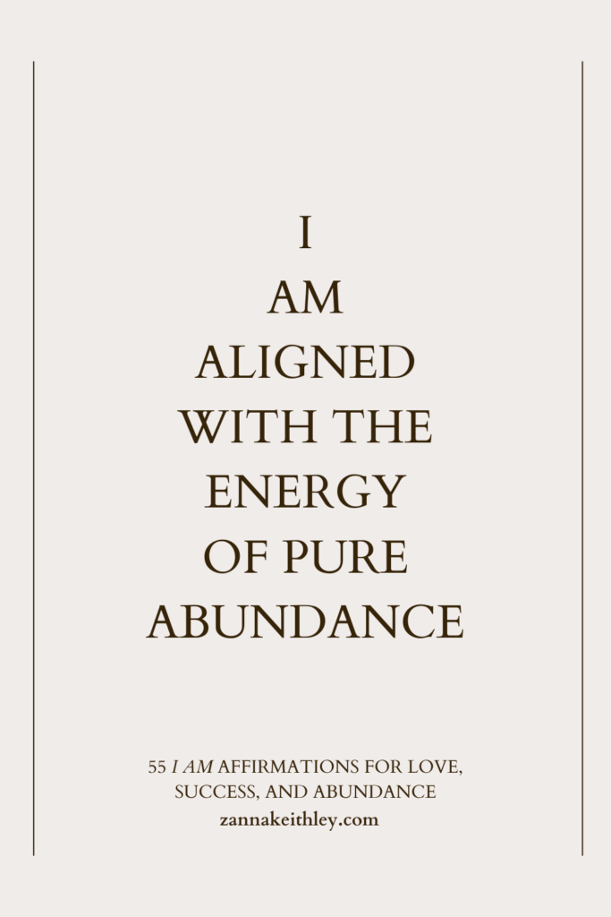 I AM affirmation