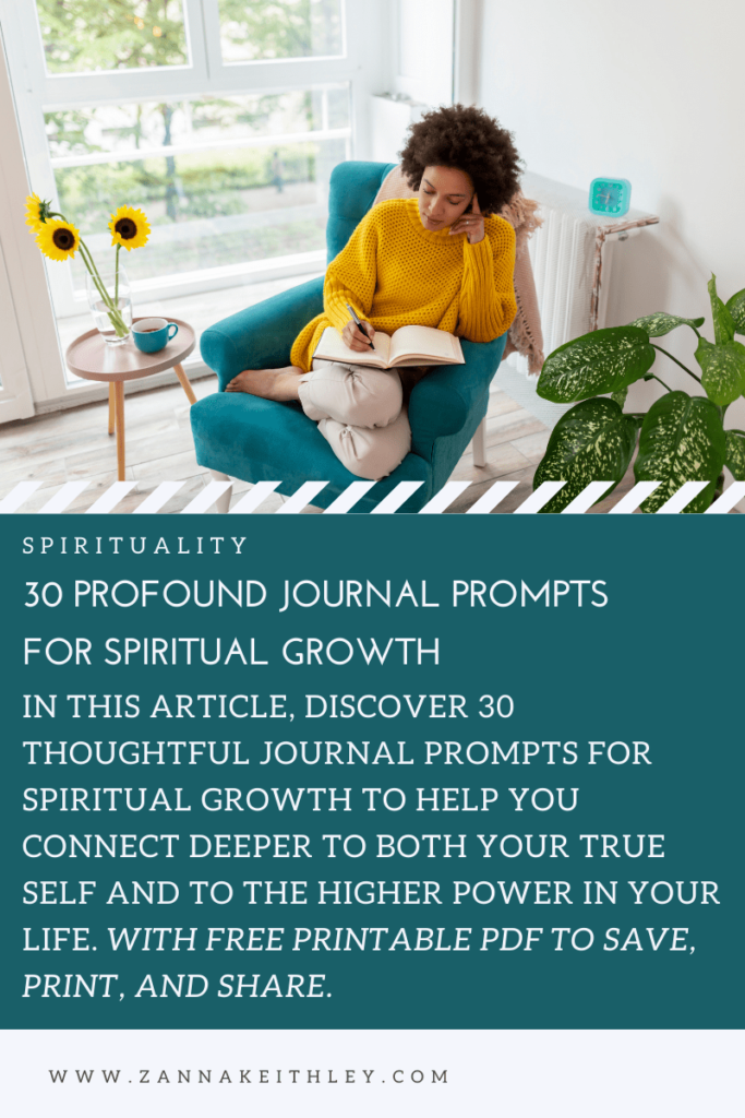 30 Profound Journal Prompts For Spiritual Growth