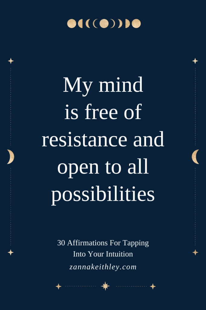 Affirmation For Intuition