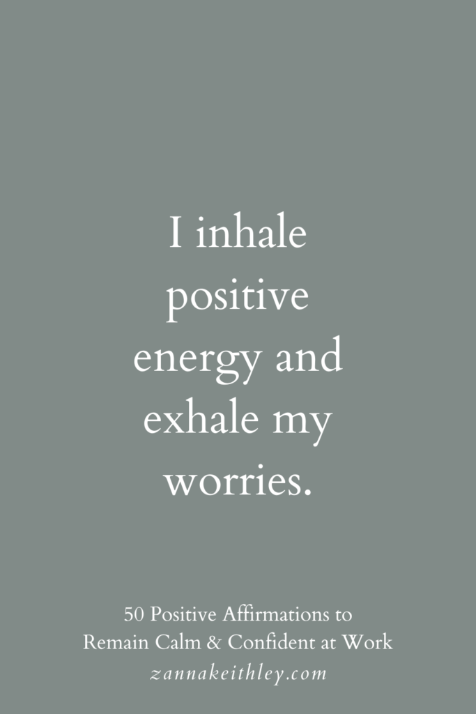 positive energy quotes for work