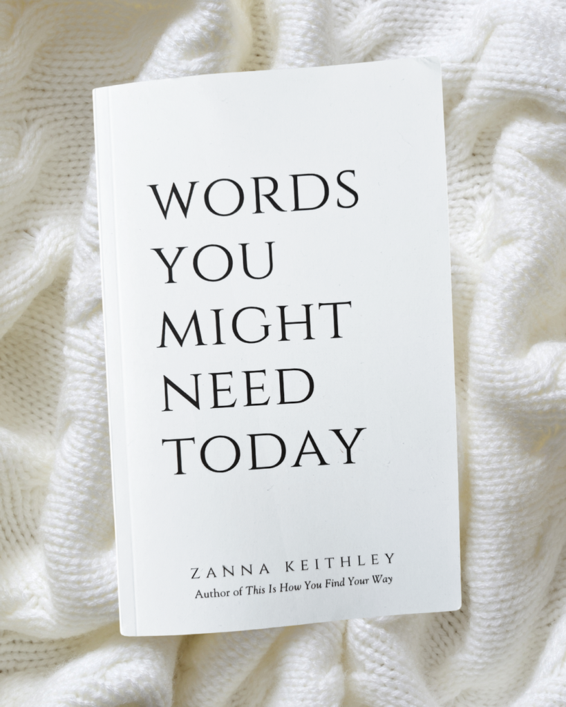 Zanna Keithley's book 'Words You Might Need Today'
